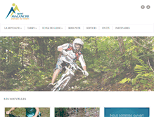Tablet Screenshot of mont-avalanche.com